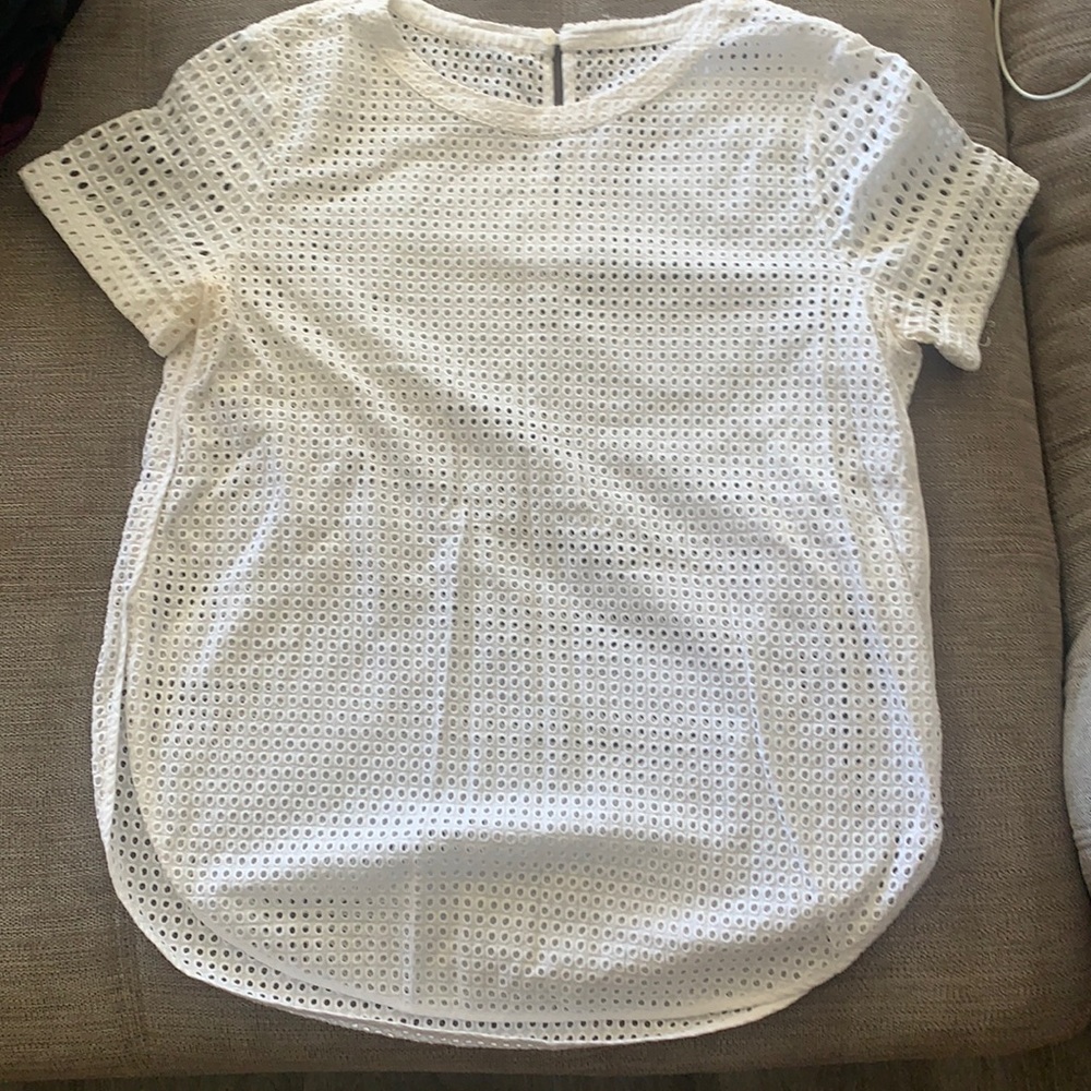 Michael Kors Eyelet Top